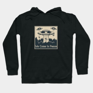 Alien Design, Aliens, UFO, Extraterrestrials, Space Art Hoodie